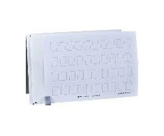 Schneider Electric 40 lapas tuščios etiketės spausdinimui 18 x 27mm (ZBY5100)