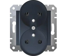 Schneider Electric Kištukinis lizdas be rėmelio antracito EPH9810271