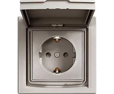 Schneider Electric ASFORA SCHUKO IP44 lizdas (EPH3100369)
