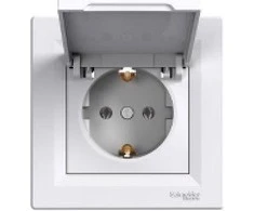 Schneider Electric Kištukinis lizdas su baltomis skylutėmis (EPH3100121)