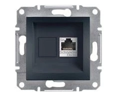 Schneider Electric Kompiuterio lizdas Asfora kat. 5e STP be rėmo antracitas (EPH5000171)
