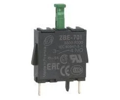 Schneider Electric Spausdintų talpyklų 1Z kontaktų vienetas (ZBE701)