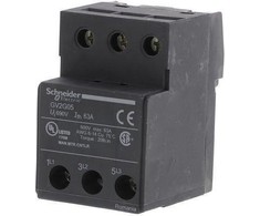 Schneider Electric Geležinkelio tiekimo blokai per GV1L3 (GV2G05)
