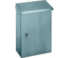Schneider Electric 304L nerūdijančio plieno stogelis, Scotch Brite apdaila korpusams. WM W200 x gylis 150 mm NSYTX2015