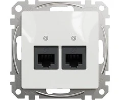 Schneider Electric GN.KOMP.2XRJ45 6UTP Baltas SEDNA DES