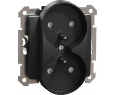 Schneider Electric GN.2-KR.Z/U Juodas ANTHRACITE SEDNA DESIGN