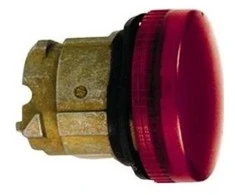 Schneider Electric Signalinės lempos galvutė 22mm raudona - ZB4BV043