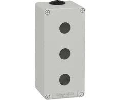 Schneider Electric Harmony XAP Control box, tuščia, pilka, 6 skylių, XAPD4506