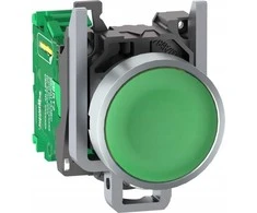 Schneider Electric Harmony XB4R belaidė ir be akumuliatoriaus mygtuko galvutė su siųstuvu Žalias Metal ZB4RTA3
