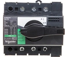 Schneider Electric Izoliacijos atjungiklis 3P 63A INS63 28902