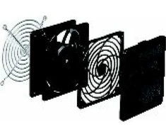 Schneider Electric Juodos išleidimo grotelių angos skersmuo 108 mm išorinis. 124x124mm IP20 NSYCAG108LP