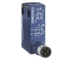 Telemecanique Sensors „Schneider Electric“ ribinio jungiklio korpusas 1P veržliarakčio metalinis M12 4 kontaktų (ZCMD21M12)