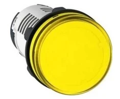 Schneider Electric Signalinė lempa 22mm geltona 230V AC - XB7EV05MP