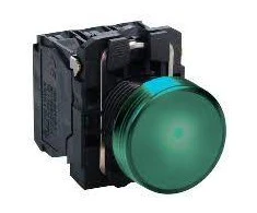 Schneider Electric Signalinė lemputė 22 mm žalia (XB5AVM3)