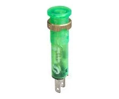 Schneider Electric 8mm žalios spalvos signalo žibintas 24V DC (XVLA233)