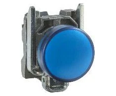 Schneider Electric Signalinė lemputė 22mm mėlyna 24V AC / DC LED (XB4BVB6)