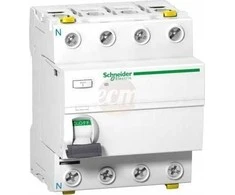 Schneider Electric RCD IID 4p 63A 100mA tipas A A9Z22463