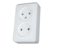 Schneider Electric 2-laiko lizdas b / w 16A IP20 balta GWN-220P - WDE001040