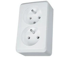 Schneider Electric 2-laiko lizdas iš / dėl 16A IP20 balta GWN-230P - WDE001043