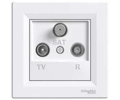 Schneider Electric RTL-SAT antenos lizdas (galutinis) 1 dB balta - EPH3500121