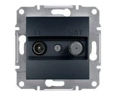 Schneider Electric Kištukinis lizdas (TV- SAT) be antracito rėmelio (EPH3400171)