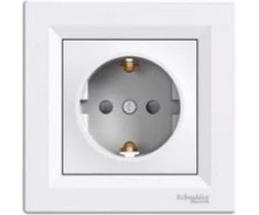 Schneider Electric Kištukinis lizdas su baltomis apertūra (EPH2900221)
