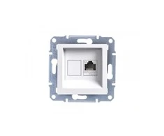 Schneider Electric ASFORA kompiuterio lizdas RJ45 cat.5E be balto rėmelio - EPH4300721