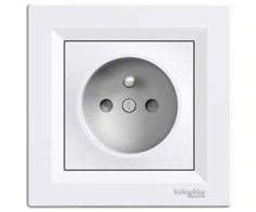 Schneider Electric Schneider EPH2800221 Lizdas vienvietis Asfora su/u su su baltomis žaliuzėmis su rėmeliu EPH2800221
