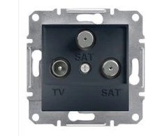 Schneider Electric TV- SAT- SAT lizdo galo Asforum be antracito rėmelio (EPH3600171)