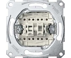 Schneider Electric Merten dvigubo žingsnio jungtis 10A 250V IP20 (MTN3126- 0000)