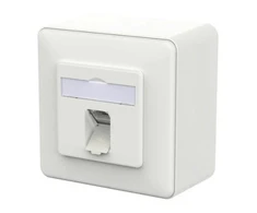 Schneider Electric METZ CONNECT Lizdas E-DAT C6A IDC 1 Port AP balta (130D370027-I)