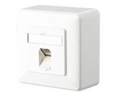 Port METZ CONNECT E-DAT C6A 1 prievadas AP grynai baltas