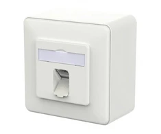 Schneider Electric METZ CONNECT Lizdas jungiama į tinklą E-DAT C6A LSA++ 1 Port AP balta (130E370027-I)