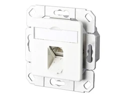 Schneider Electric METZ CONNECT E-DAT C6A 1 prievadas UPk grynai baltas