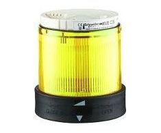 Schneider Electric Harmony XVB serijos geltonas pastovaus poveikio švyturėlis, 24 V AC/DC, LED lemputė, AC, DC, IP65