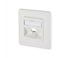 Schneider Electric Modułowa puszka ścienna METZ CONNECT, 1 port, czysta biel