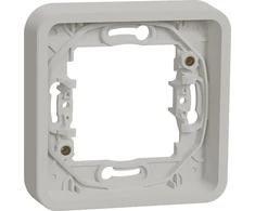 Schneider Electric Mureva Styl Įleidžiamas pagrindas 1x baltas MUR39107