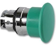 Schneider Electric Žalios grybų mygtukas su grįžimu (ZB4BC3)