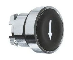 Schneider Electric Mygtukas juodas / nušautas / be vidinio apšvietimo (ZB4BA335)