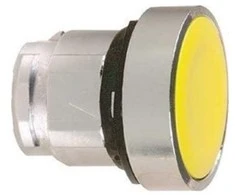 Schneider Electric Mygtuko diskas su geltona nugarėle ZB4BA5