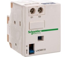 Schneider Electric Užfiksuojamas pagalbinių kontaktų blokas 220-240 V AC/DC LAD6K10M