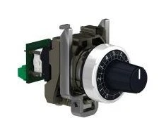 Schneider Electric Potentiometras 10kOhm 1W 22mm metalinė IP69K (XB4BD912R10K)