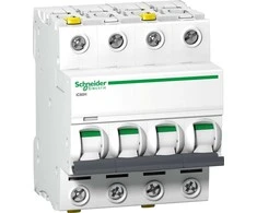 Schneider Electric Jungiklis 4P C 10A 10kA AC iC60H- C10-4 A9F07410