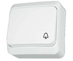 Schneider Electric Bell mygtukas Prima balta - WDE001012