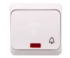 Schneider Electric Prima varpas su baltu prima paryškinimu (WDE001015)