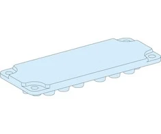 Schneider Electric Prisma Plus G Tvirta riebokšlio plokštė IP30 LVS08881