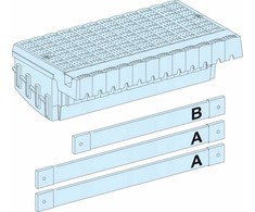 Schneider LVS04405 PrismaSet Polypact paskirstymo blokas, stotis Plug-in, 3 greičiai. LVS04405