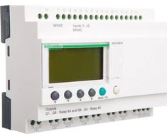 Schneider Electric „Zelio Logic“ išmanioji modulinė relė – 24 I/O – 24 V kintamoji srovė – laikrodis – ekranas SR3B261B