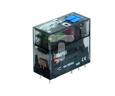 Schneider Electric Miniatiūrinė relė 1P 16A 24V DC 5 mm tinklelis, 25,5 mm aukštis, kištukiniams lizdams RMP85-2011-25-1024-WT 2615193