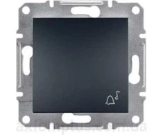 Schneider Electric Asfora bell mygtukas be antracito rėmelio (EPH0800171)